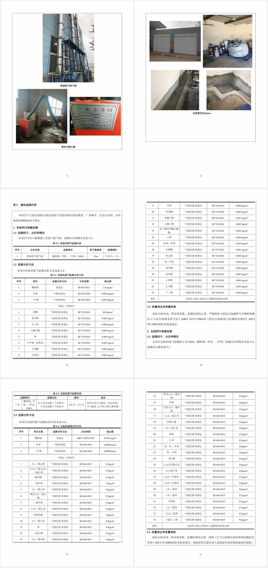 煙臺(tái)沃爾姆真空設(shè)備有限公司環(huán)境保護(hù)驗(yàn)收監(jiān)測表公示3